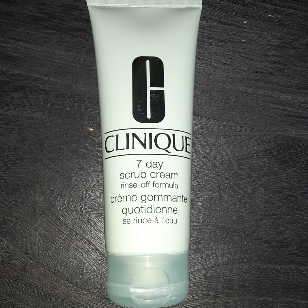 Clinique 7 Day Scrub Cream Exfoliator NWT